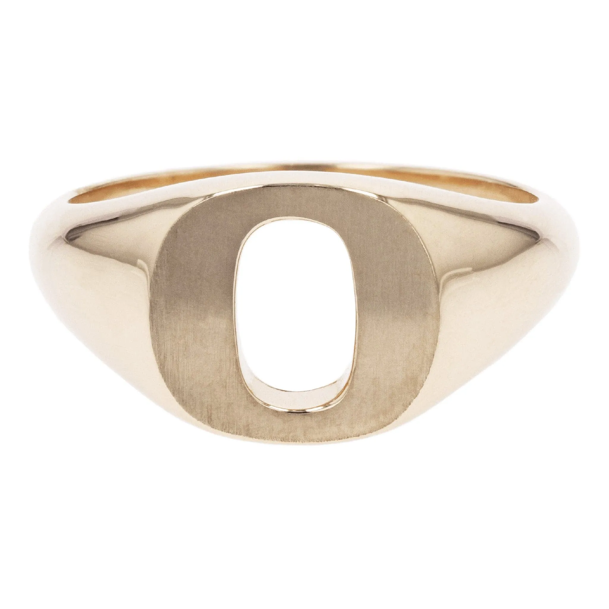 University of Oregon "O" Signet Ring