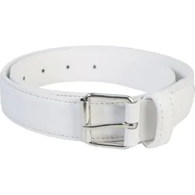 Vangelo Kid Classic Dress Belt White