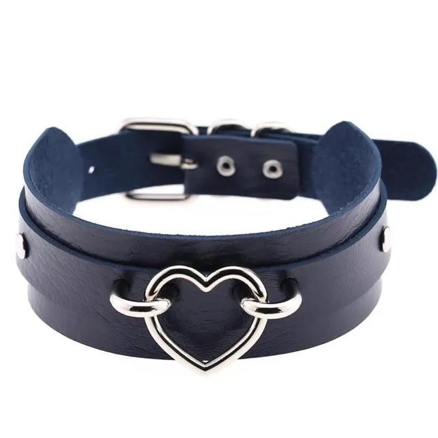 Vegan Heart Collar