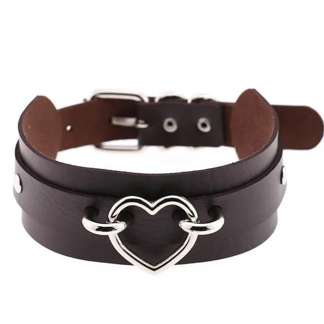 Vegan Heart Collar