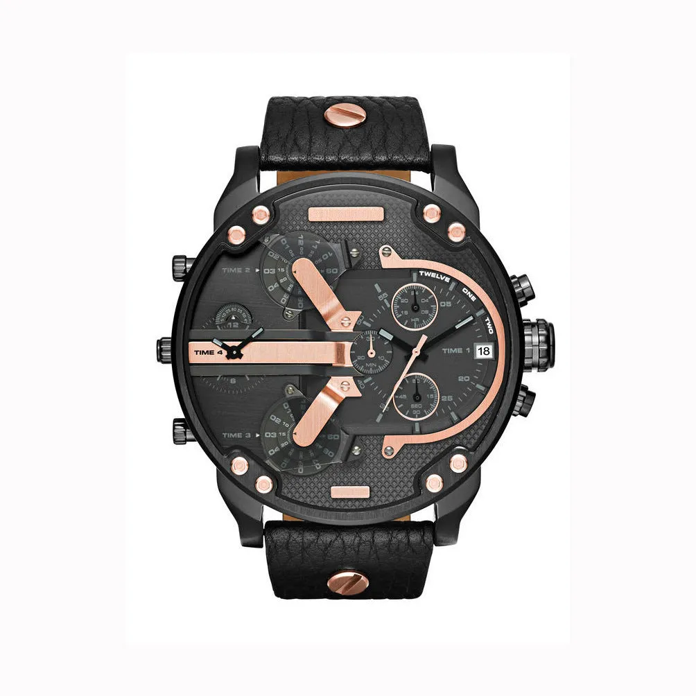 Watch Men's Watch Personality Large Dial Watch Trend Metal Quartz Watch