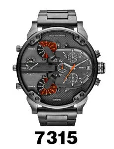 Watch Men's Watch Personality Large Dial Watch Trend Metal Quartz Watch