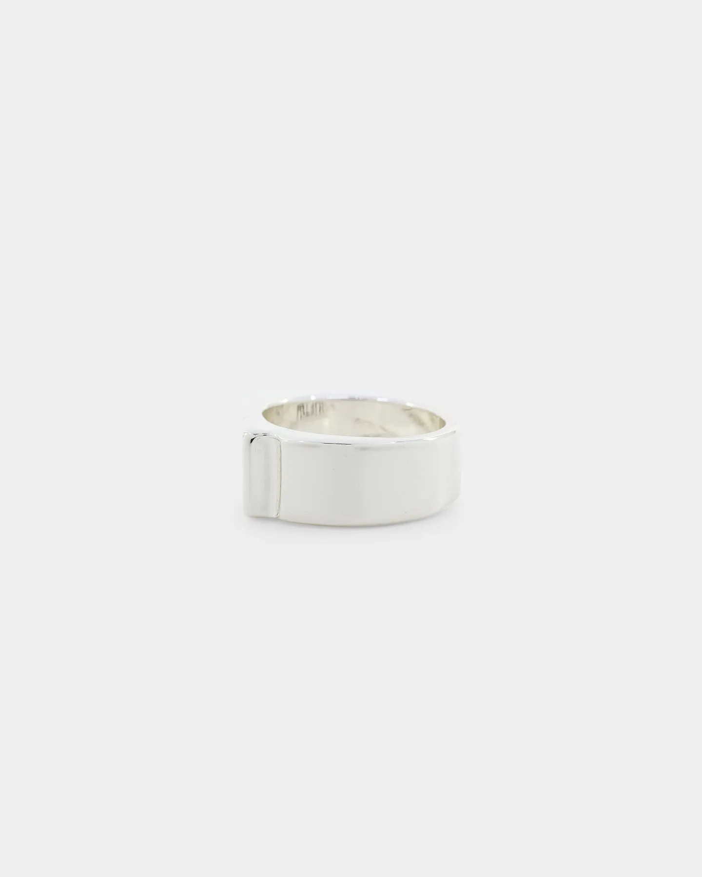 Wild for the Weekend Fired Signet Ring Silver