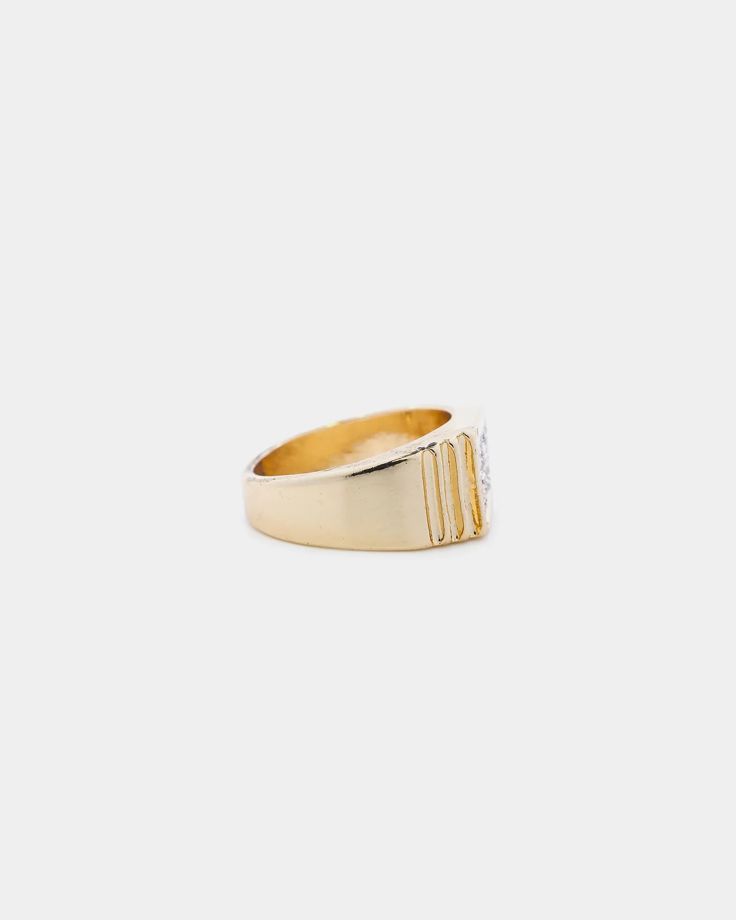 Wild For The Weekend Heaven Sent 100 Signet Ring (Large) Gold