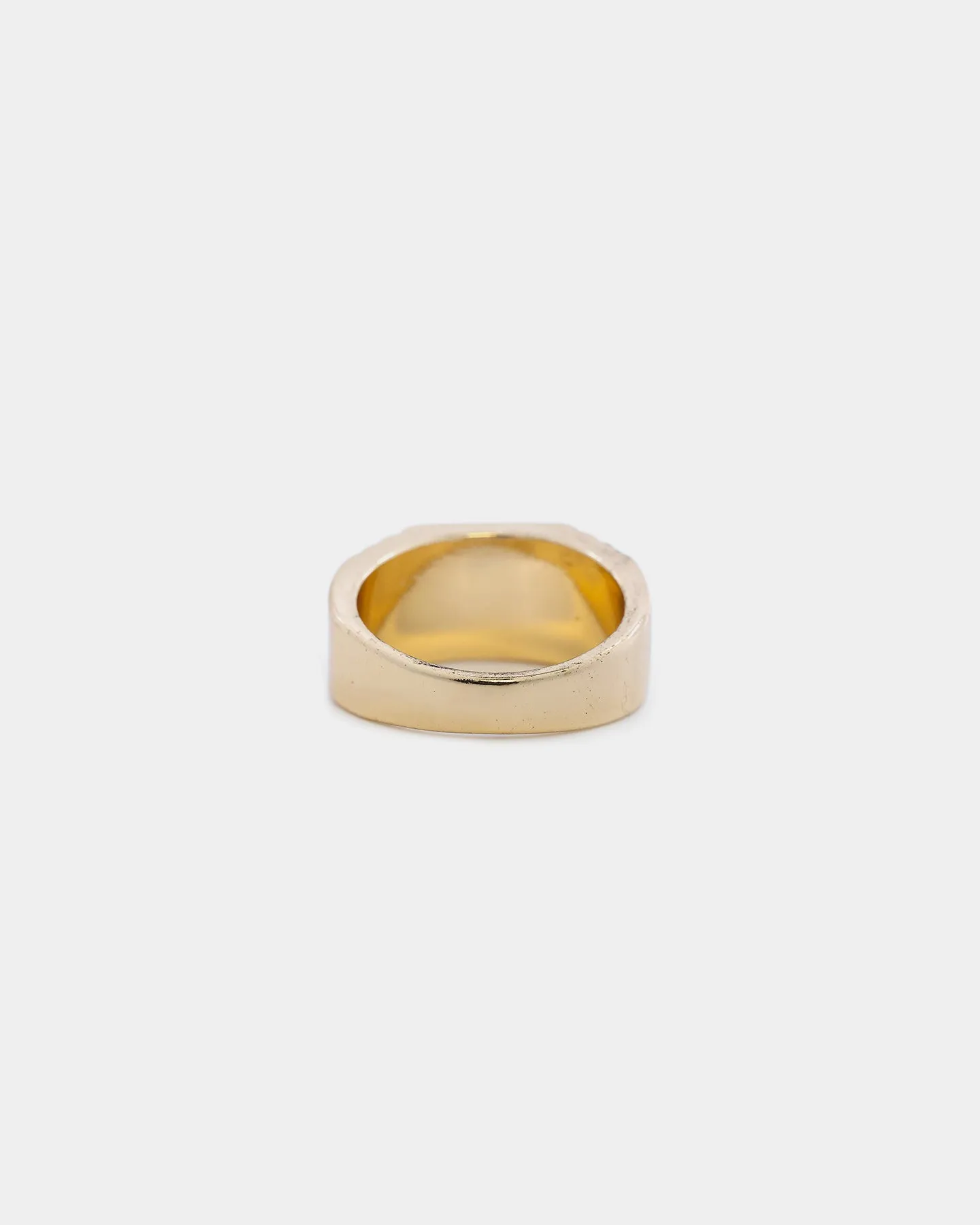 Wild For The Weekend Heaven Sent 100 Signet Ring (Large) Gold