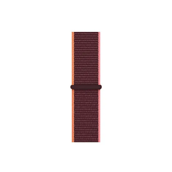 Woven Nylon Straps For Apple Watch-42/44/49mm New 2020 Edition(Plum)